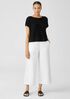 Organic Cotton Linen Slub Box-Top