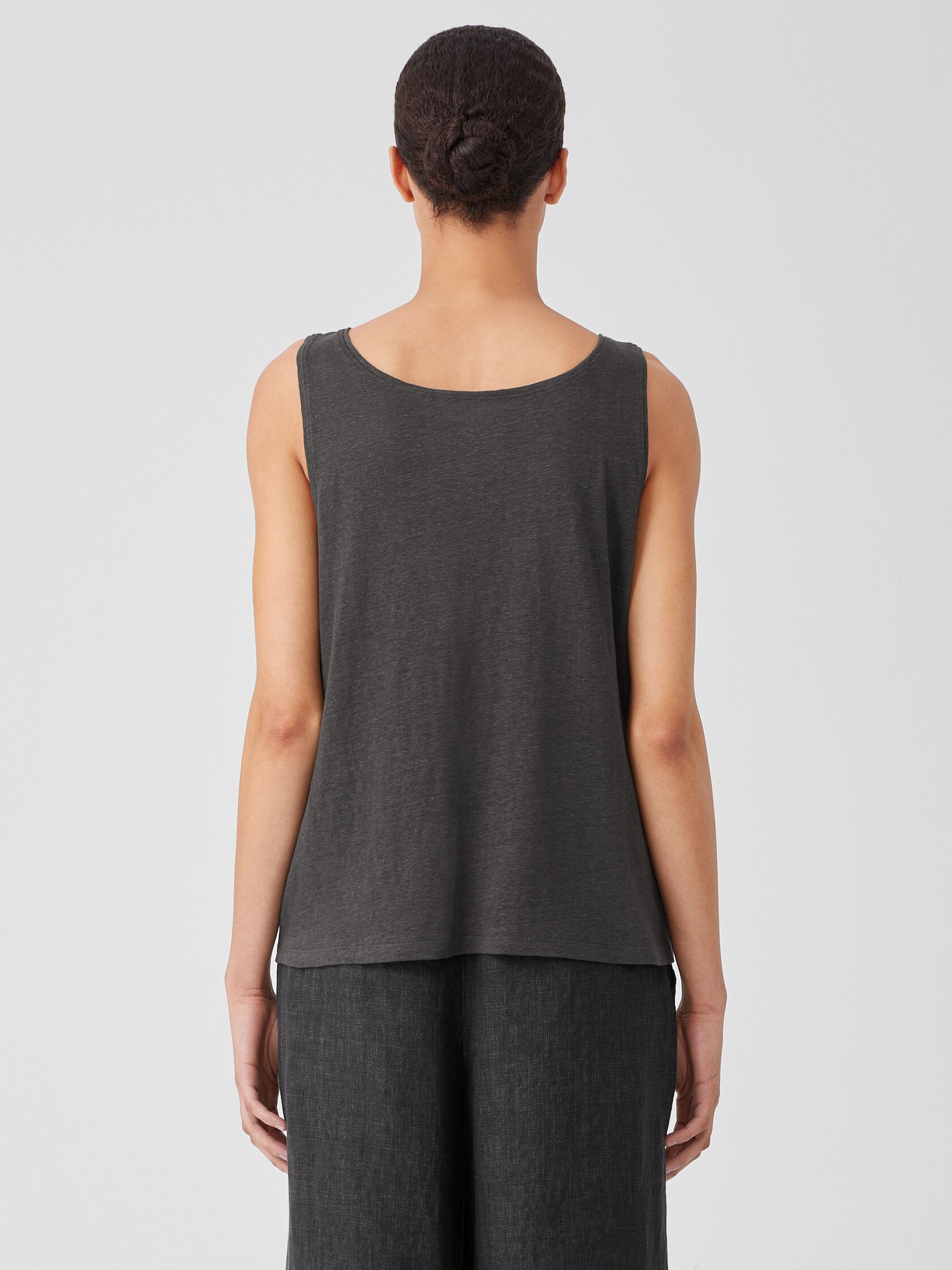 Organic Linen Jersey Tank
