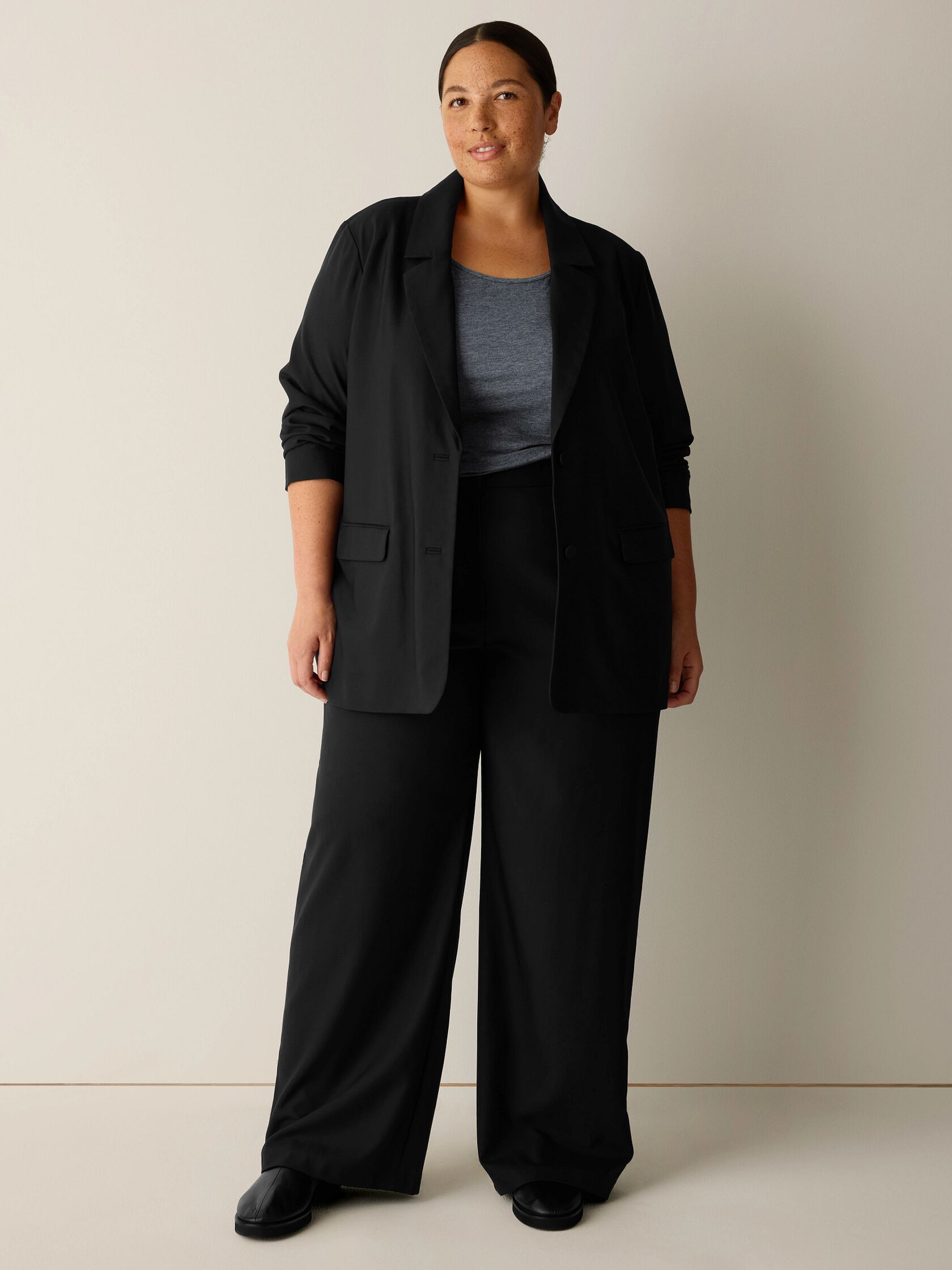 Seasonless Wool Long Blazer