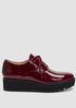 Eddy Patent Leather Platform Oxford