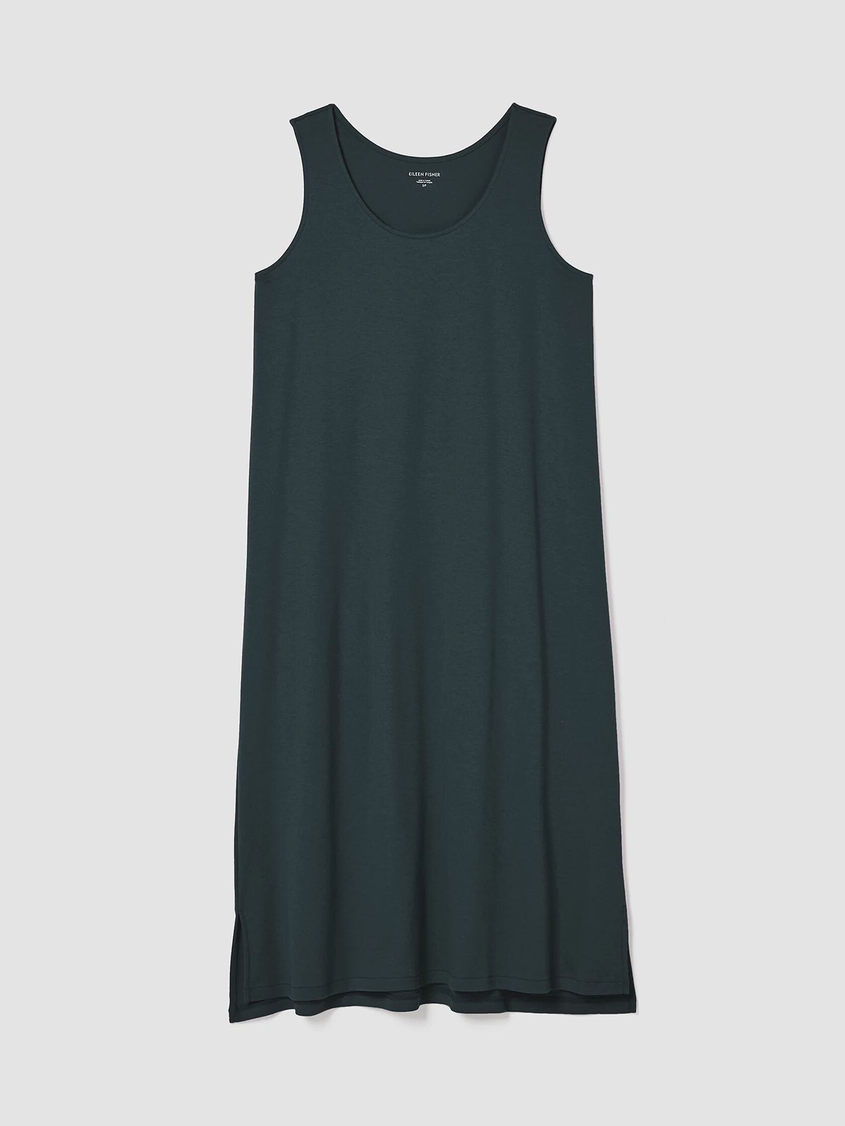 Cozy Organic Cotton Interlock Tank Dress