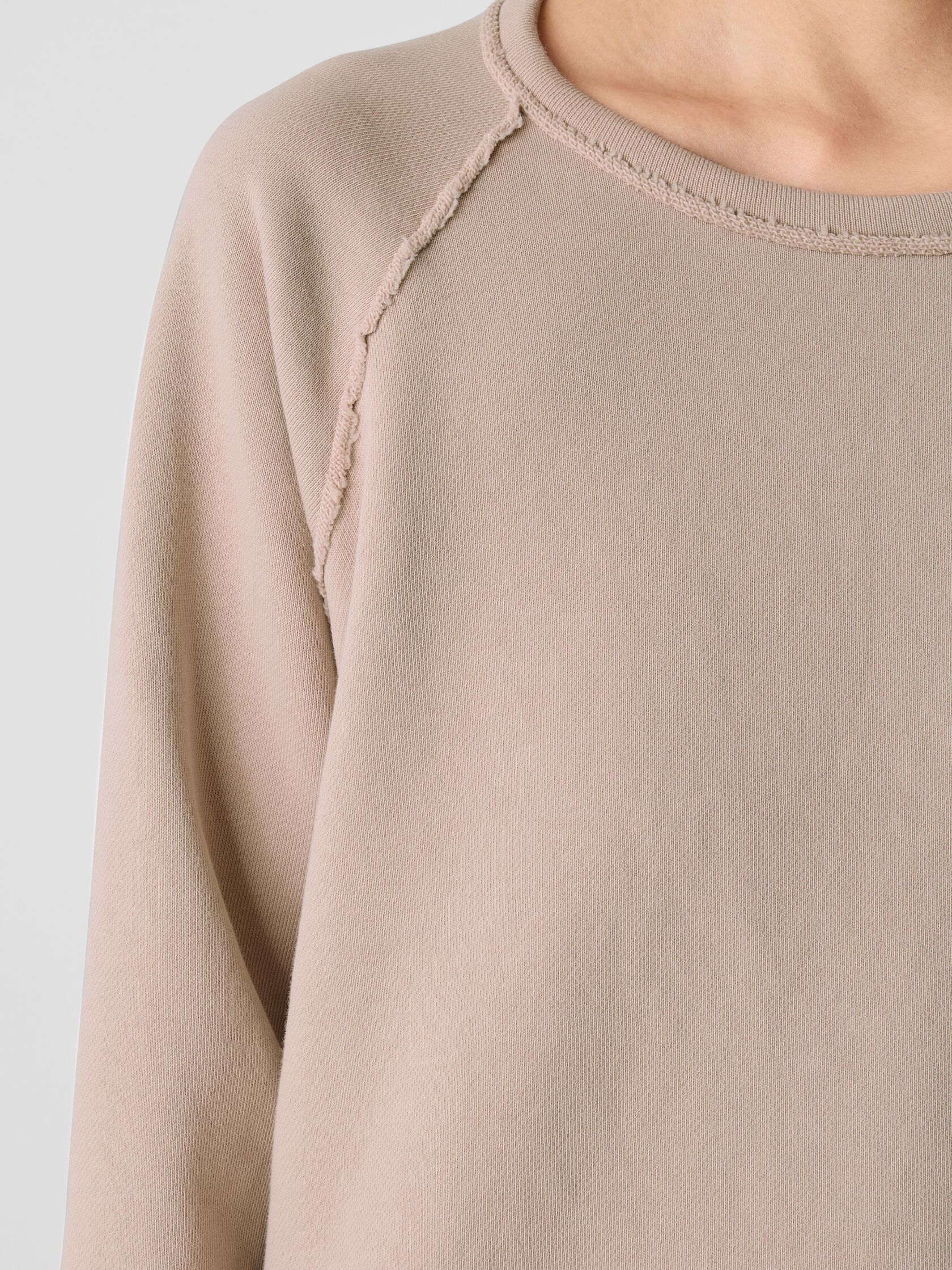 Organic Cotton French Terry Box-Top
