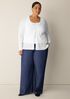 Organic Linen Cotton V-Neck Cardigan