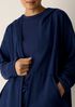 Garment-Dyed Organic Cotton Terry Hooded Jacket