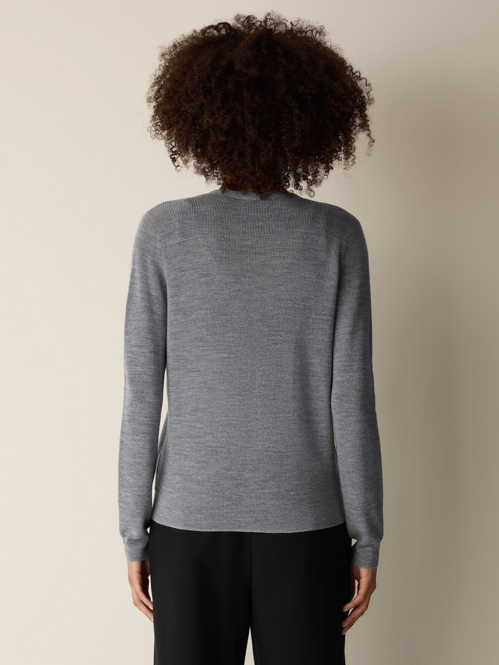 Wool Shimmer Cardigan in&nbsp;Regenerative Wool