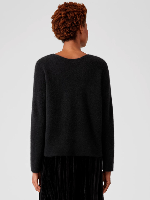 Cashmere Silk Bliss Crew Neck Top