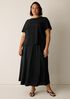 Silk Crepe de Chine Half-Circle Skirt