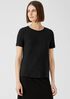 Organic Linen Jersey Short-Sleeve Tee