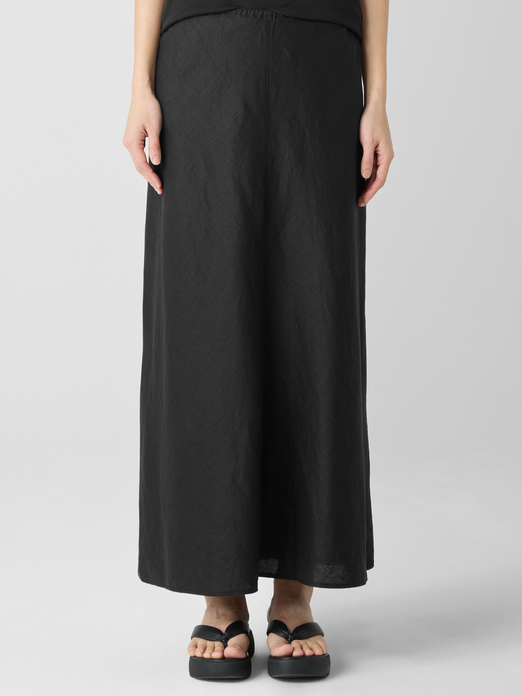 Organic Linen Bias Skirt