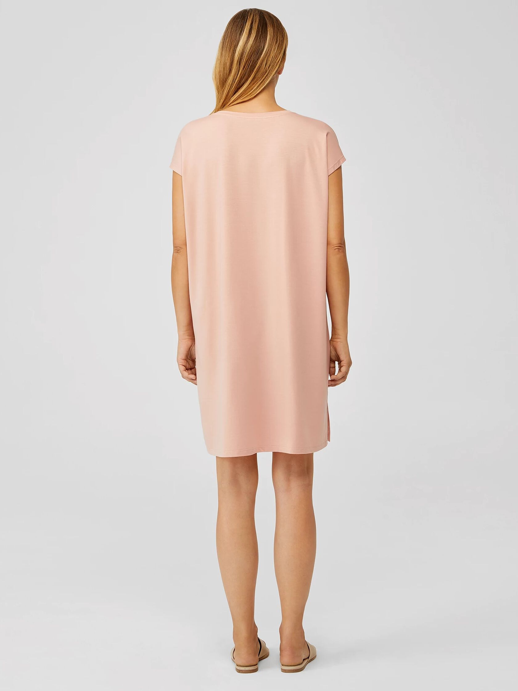 Fine Jersey V-Neck Dress