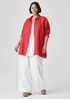 Organic Handkerchief Linen Classic Collar Shirt