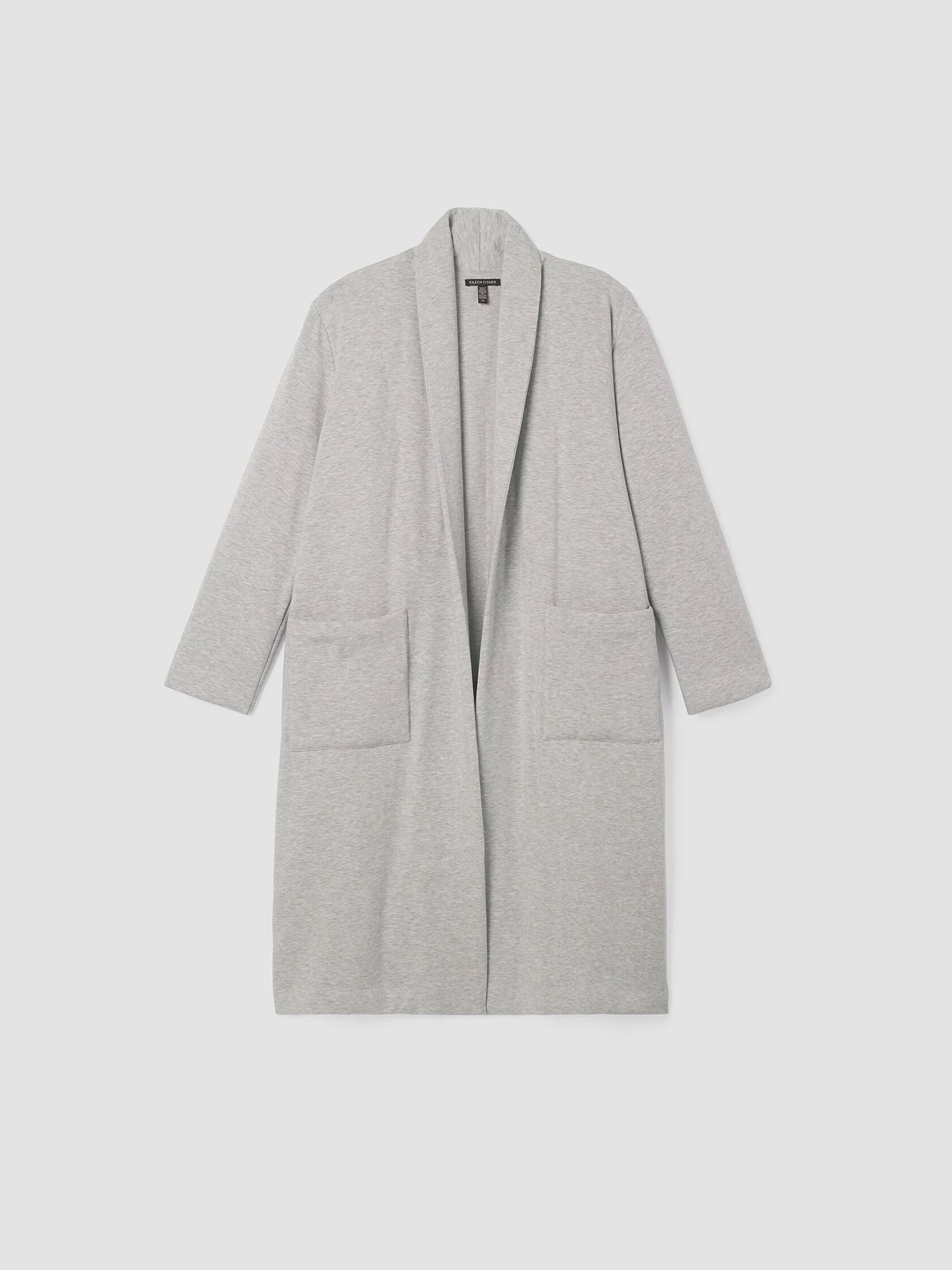 Cozy Brushed Terry Padded Coat