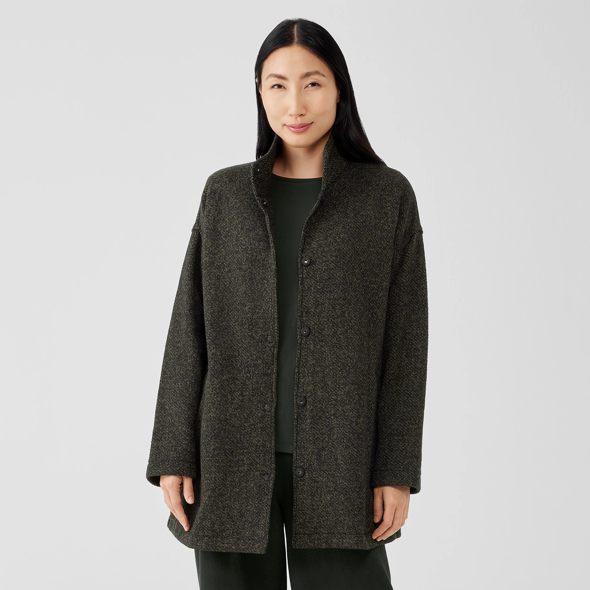 Montego Cardigan light grey flecked casual look Fashion Jackets Cardigans 