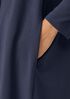 Stretch Jersey Knit Long Cardigan