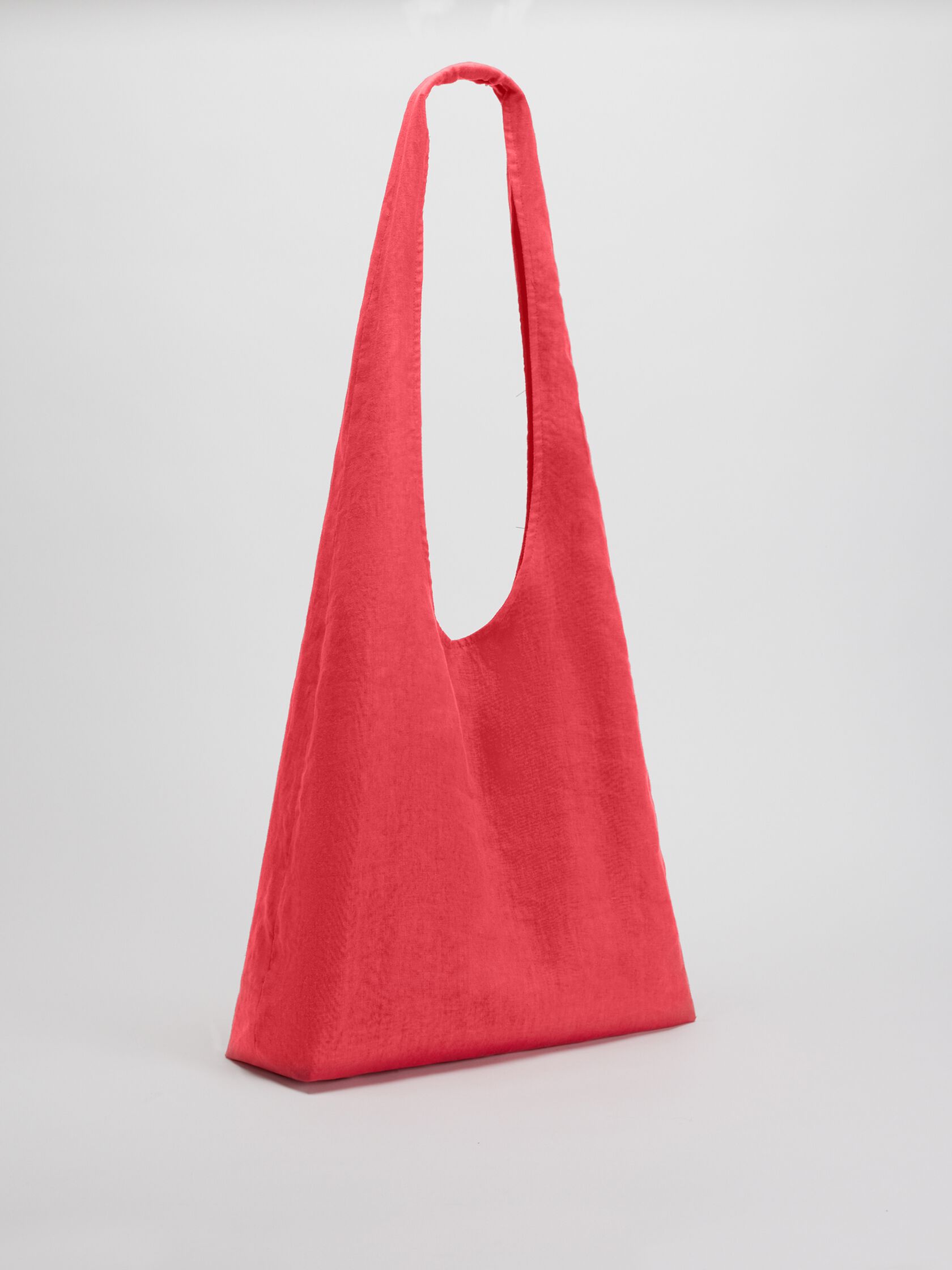 Organic Linen Shopper Tote