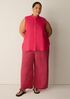 Organic Handkerchief Linen Sleeveless Shirt