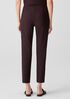 Washable Stretch Crepe High Waisted Pant
