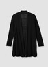 Organic Linen Cotton Airy Tuck Long Cardigan