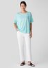 Organic Cotton Hazy Slub Crew Neck Tee
