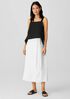 Organic Linen Wrap Skirt