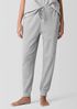 Mélange Organic Cotton Waffle Jogger Sleep Pant