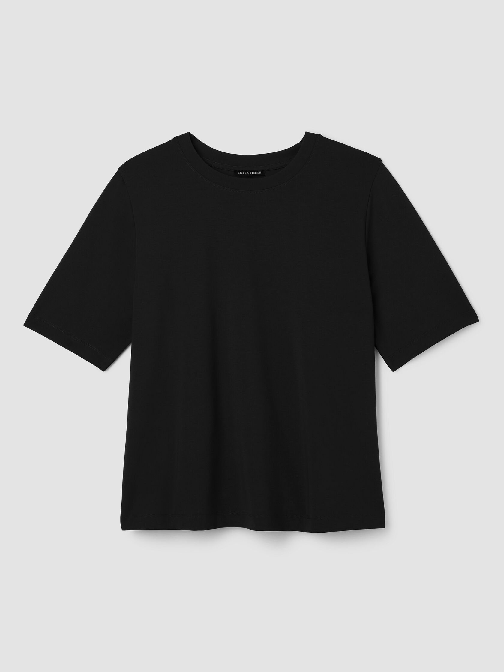 Extra-Fine Ponte Crew Neck Tee