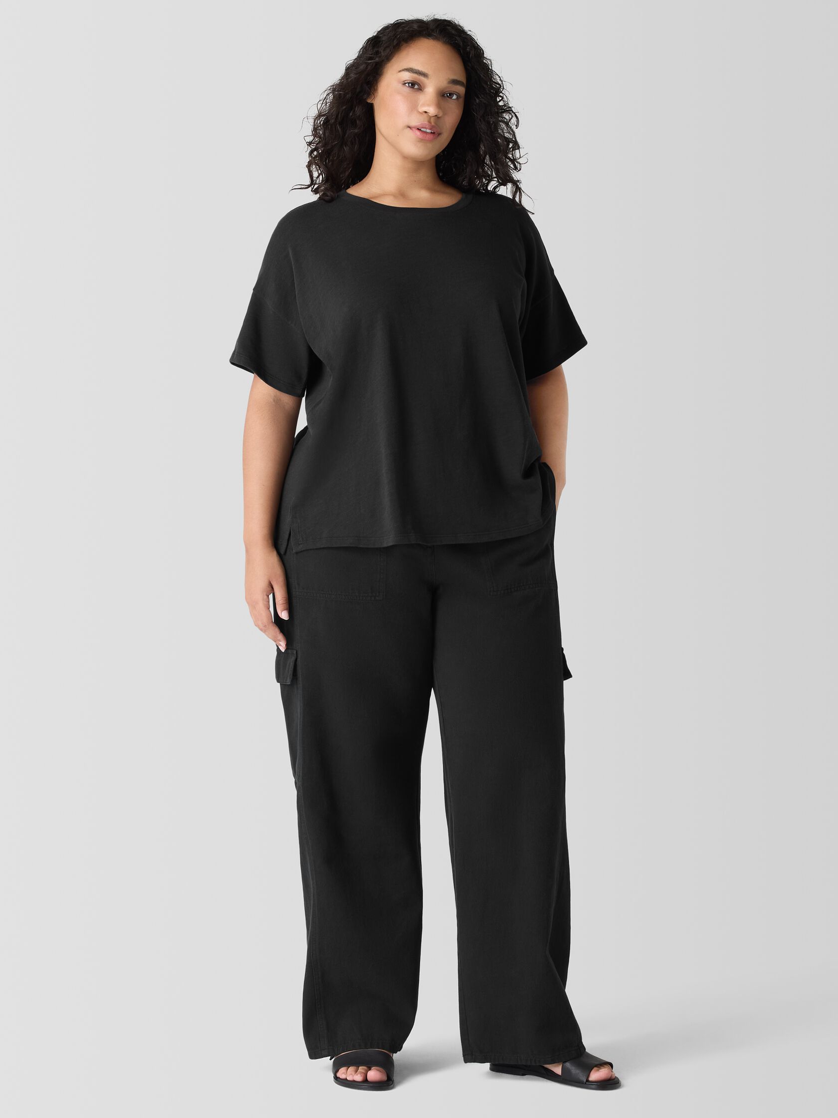Cozy Organic Cotton Slub Tee