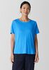 Organic Linen Jersey Crew Neck Tee