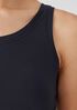 Pima Cotton Stretch Jersey Scoop Neck Tank