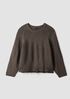 Peruvian Organic Cotton Cord Crew Neck Top