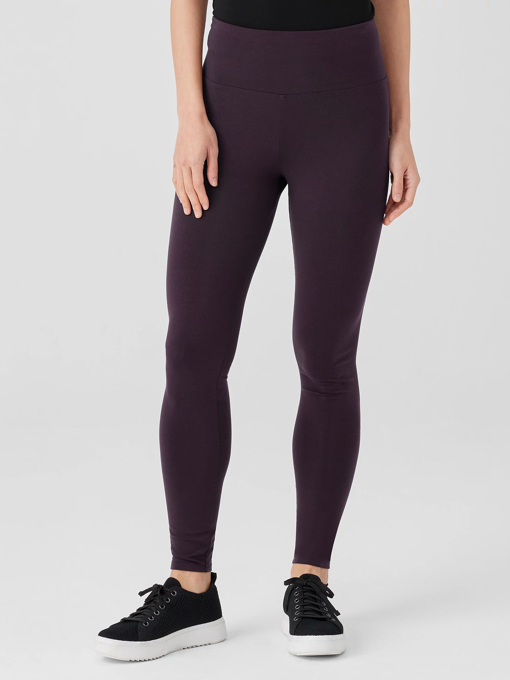 Stretch Jersey Knit Leggings