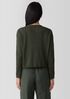 Organic Linen Cotton Cropped Cardigan
