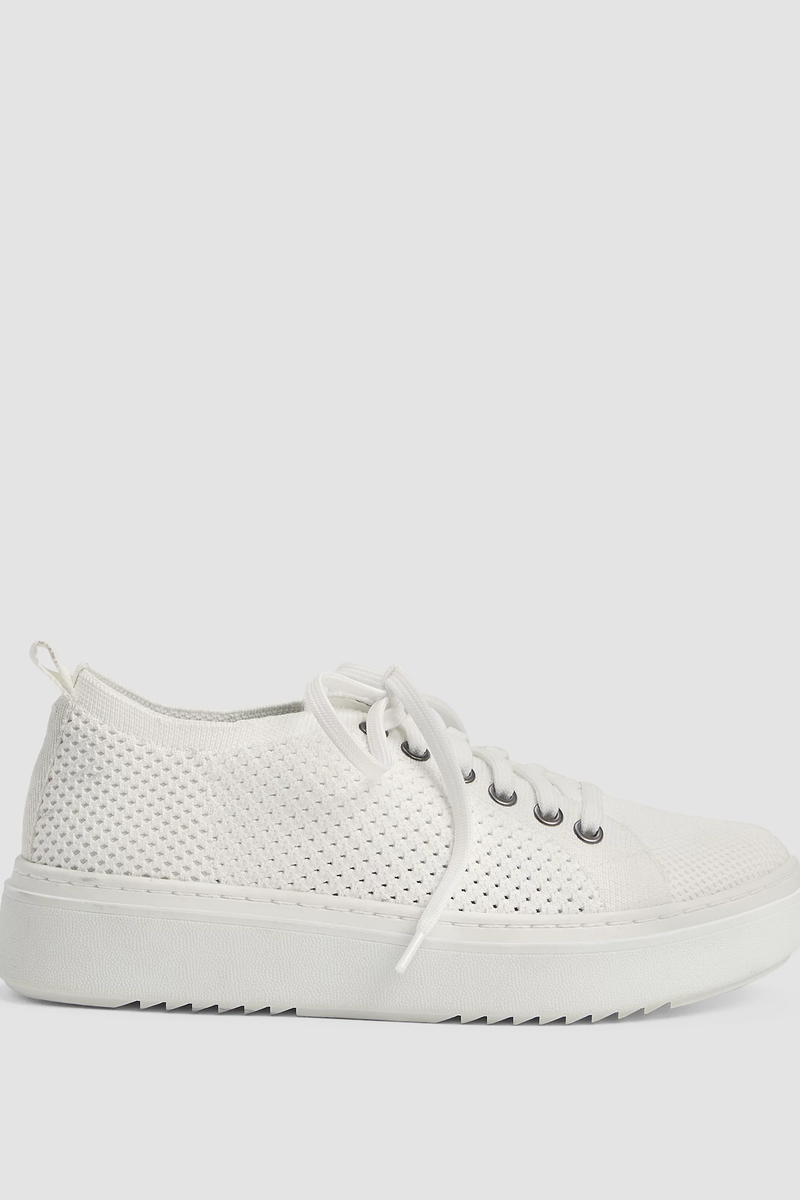 Peris Recycled Stretch Knit Wedge Sneaker