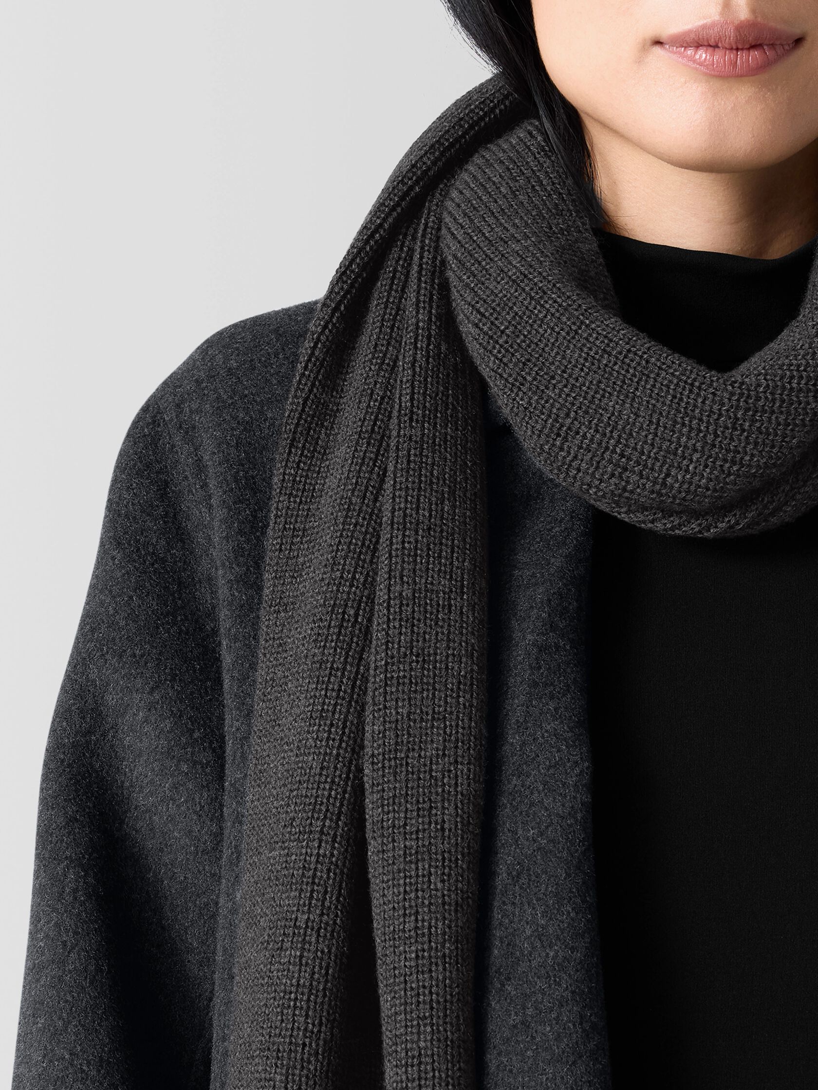 Merino Scarf in Regenerative Wool