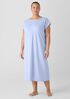 Organic Cotton Interlock Ballet Neck Sleep Dress