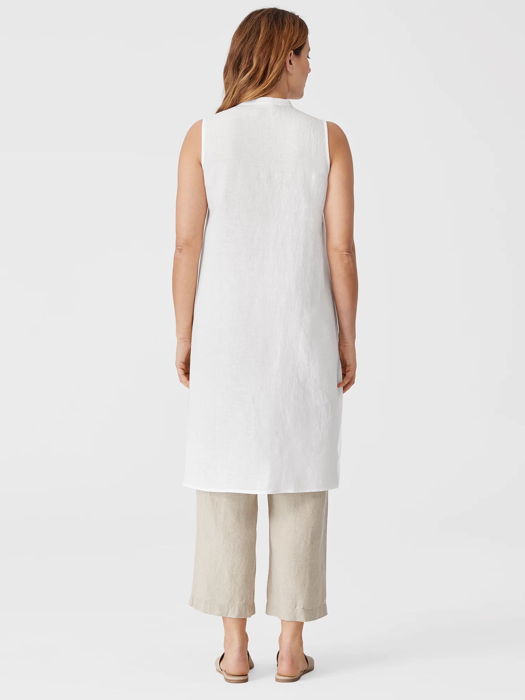 Organic Handkerchief Linen Long Shirt