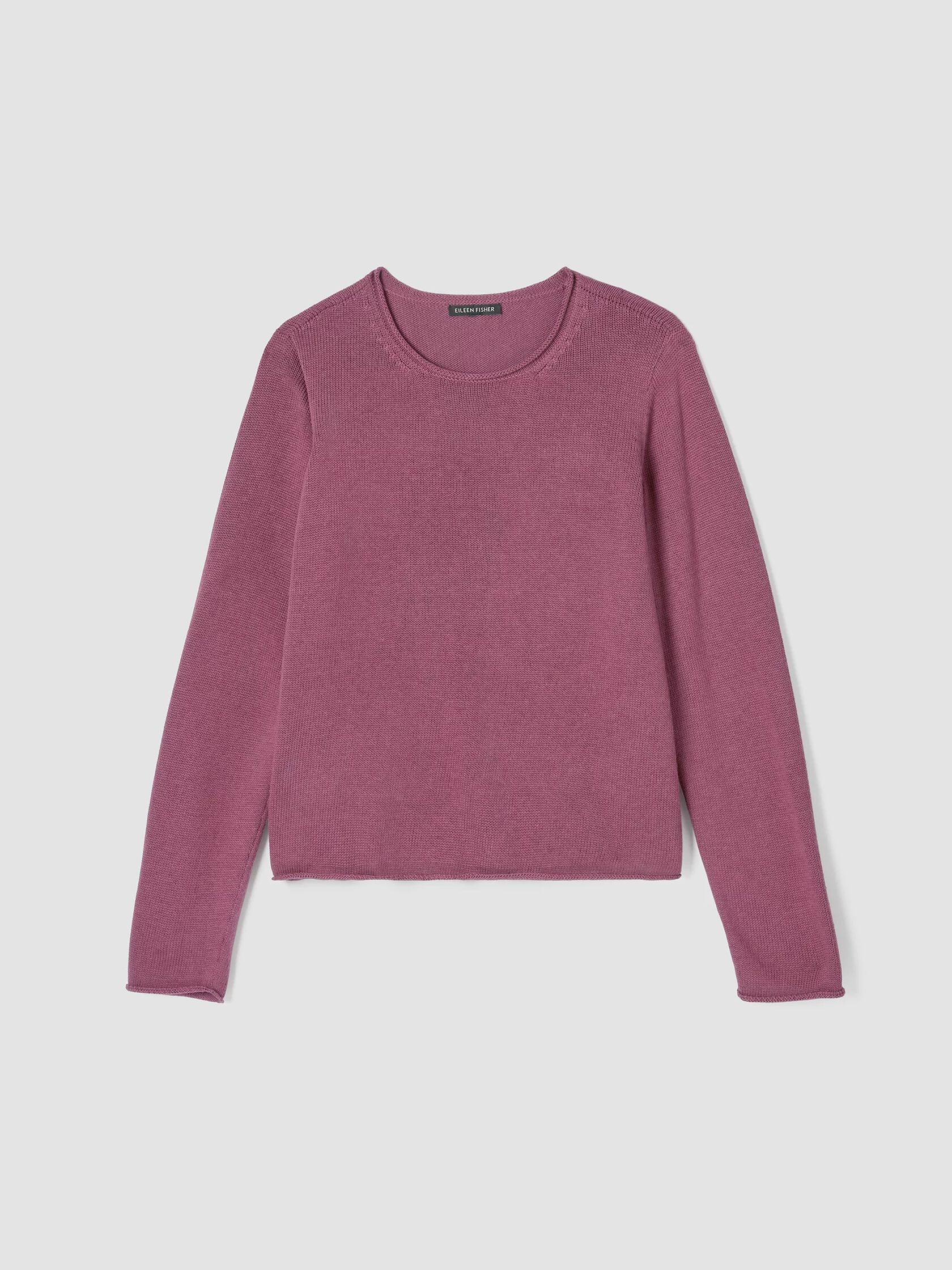 Peruvian Cotton Blend Jewel Neck Top