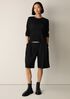 Superfine Merino Crew Neck Top in Regenerative Wool