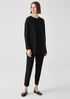 Washable Wool Stitch Top in Regenerative Wool