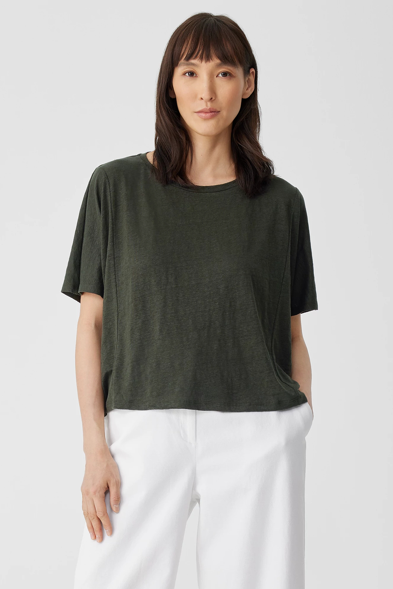 Simple Tops, Tees & Shirts for Women made with Organic Fabrics | EILEEN ...