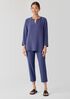 Washable Stretch Crepe Slim Pant