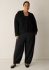 Peruvian Cotton Blend V-Neck Cardigan