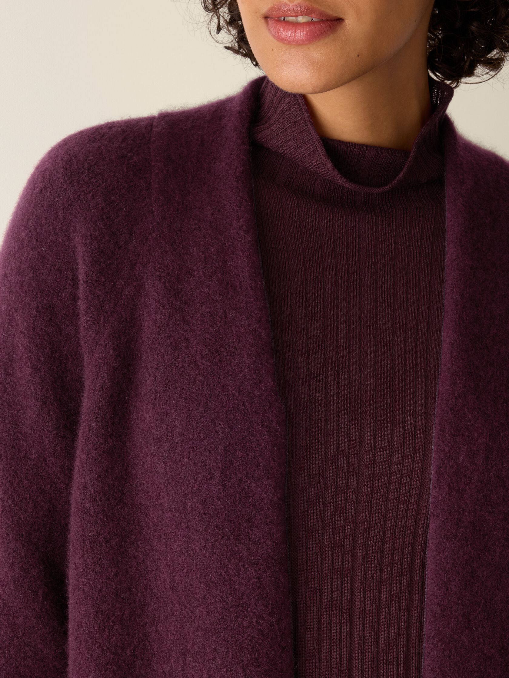 Cashmere Silk Boucle Bliss Long Cardigan