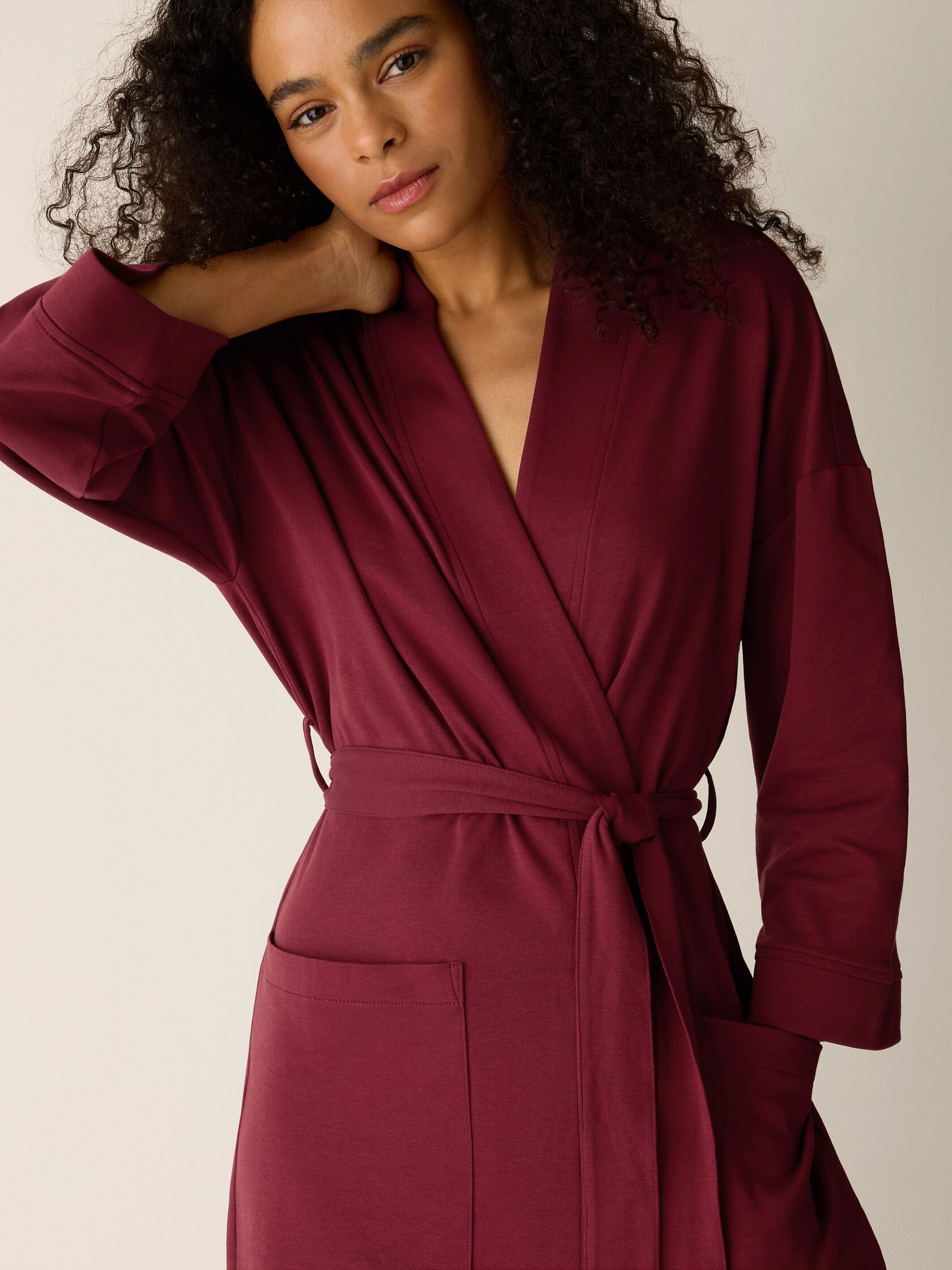 Organic Cotton Interlock Sleep Robe