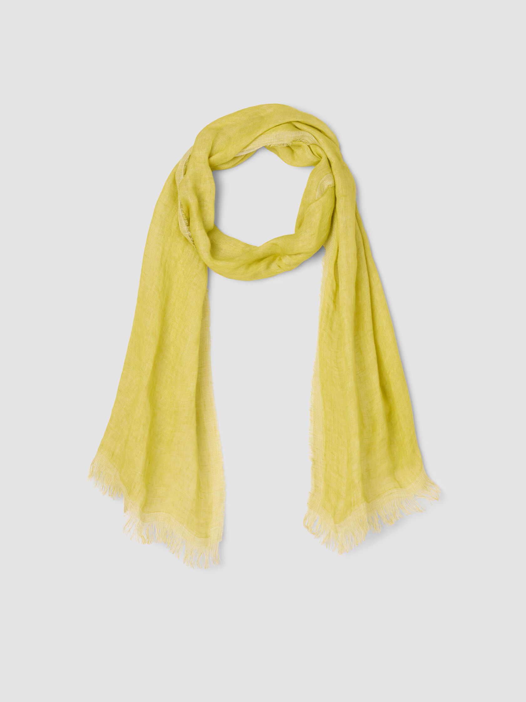 Linen Doubleweave Scarf