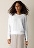 Organic Linen Cotton Wedge Sweater