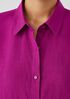 Organic Handkerchief Linen Classic Collar Shirt