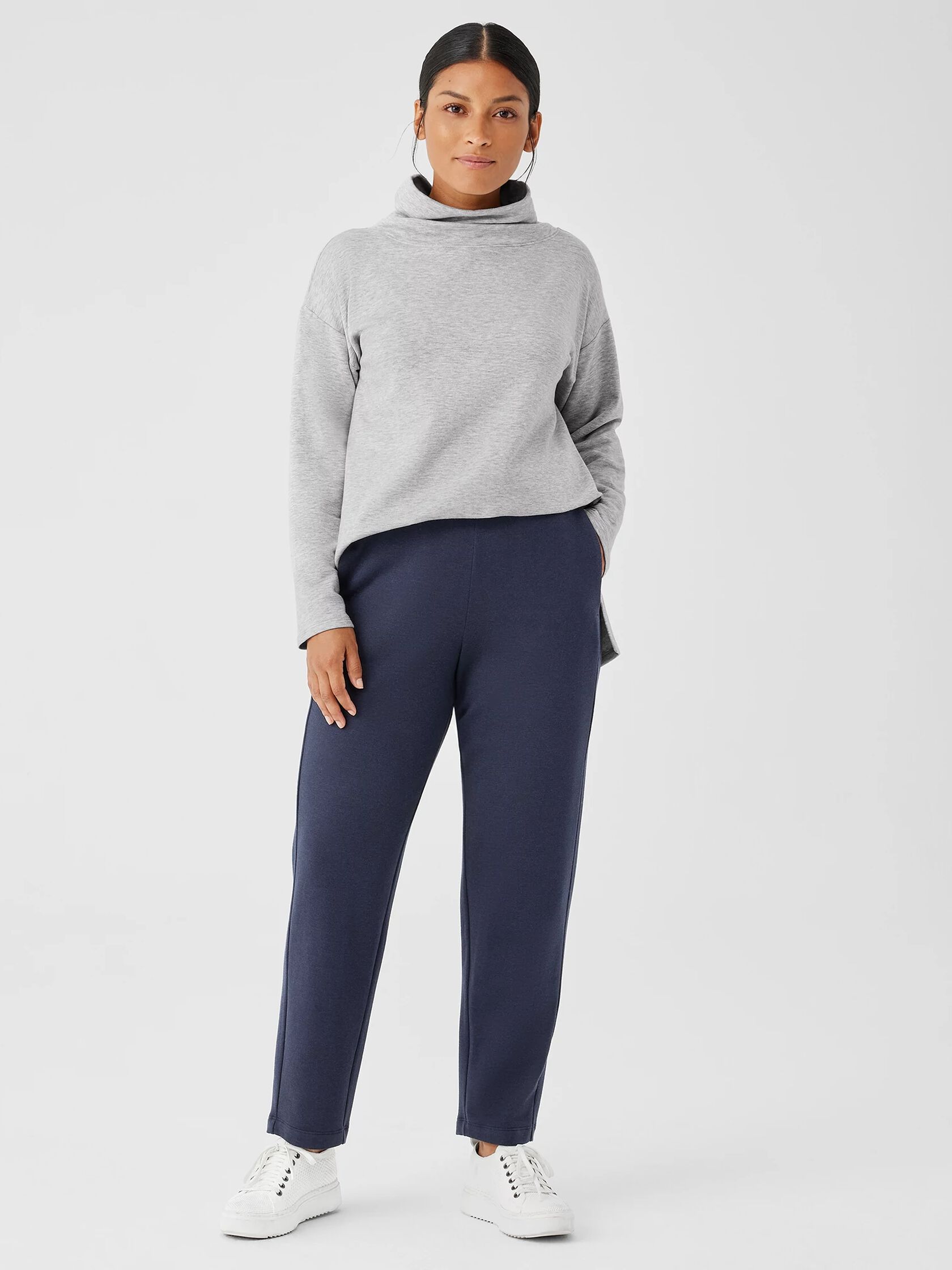 Cozy Brushed Terry Hug Slouchy Pant