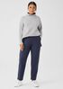 Cozy Brushed Terry Hug Slouchy Pant