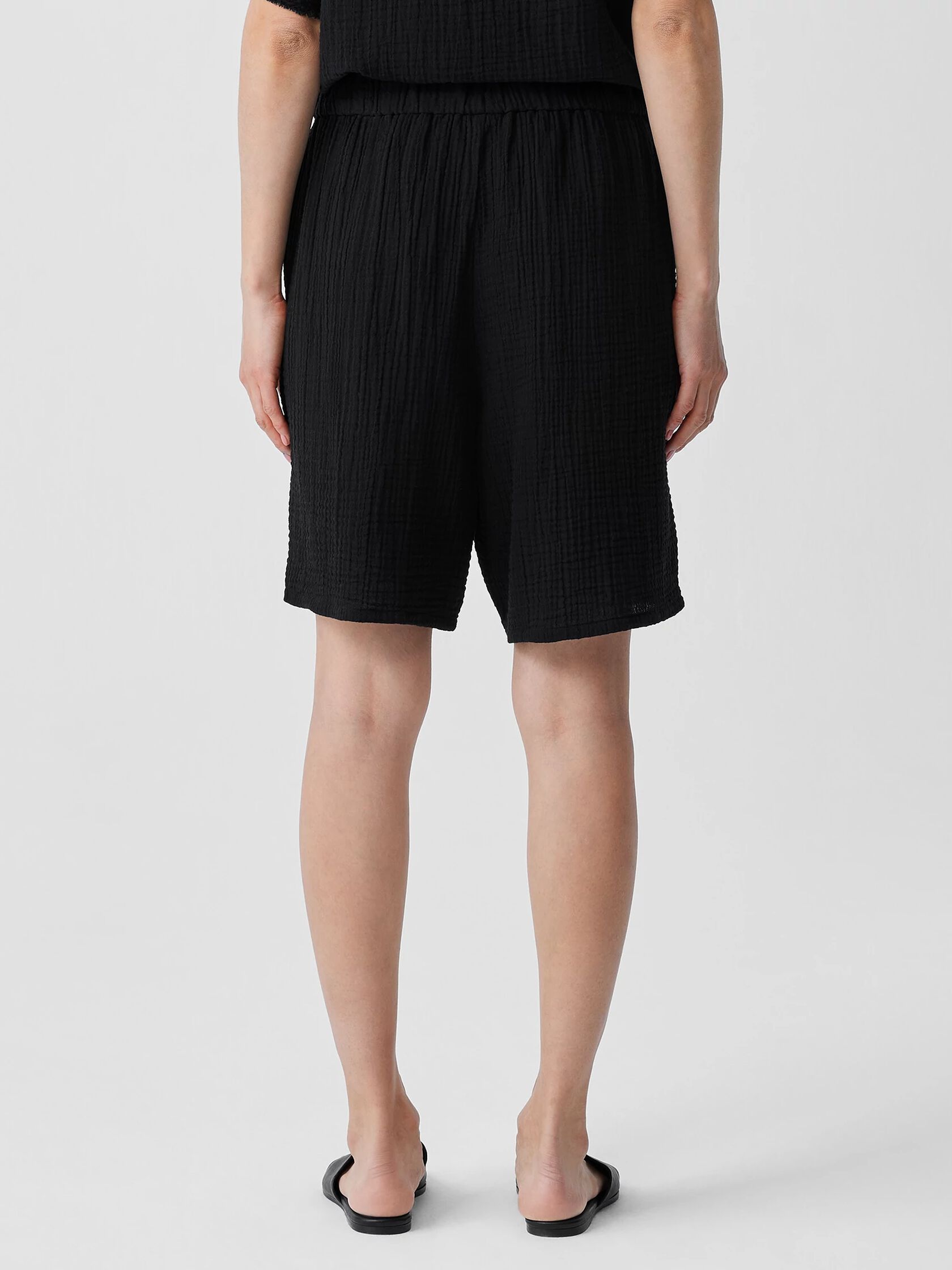Organic Cotton Lofty Gauze Shorts